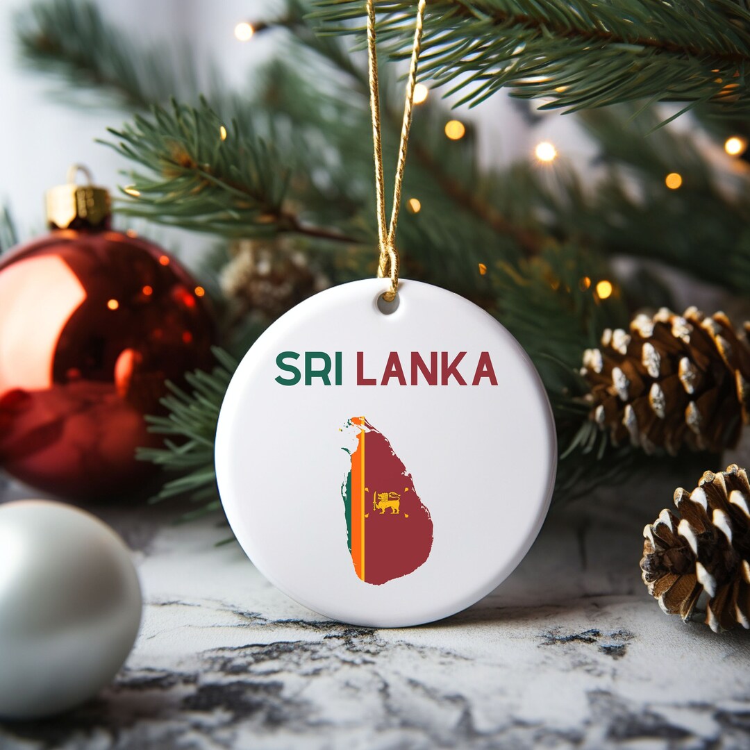 SRI LANKA ORNAMENT Country Ornaments White Ornaments Etsy
