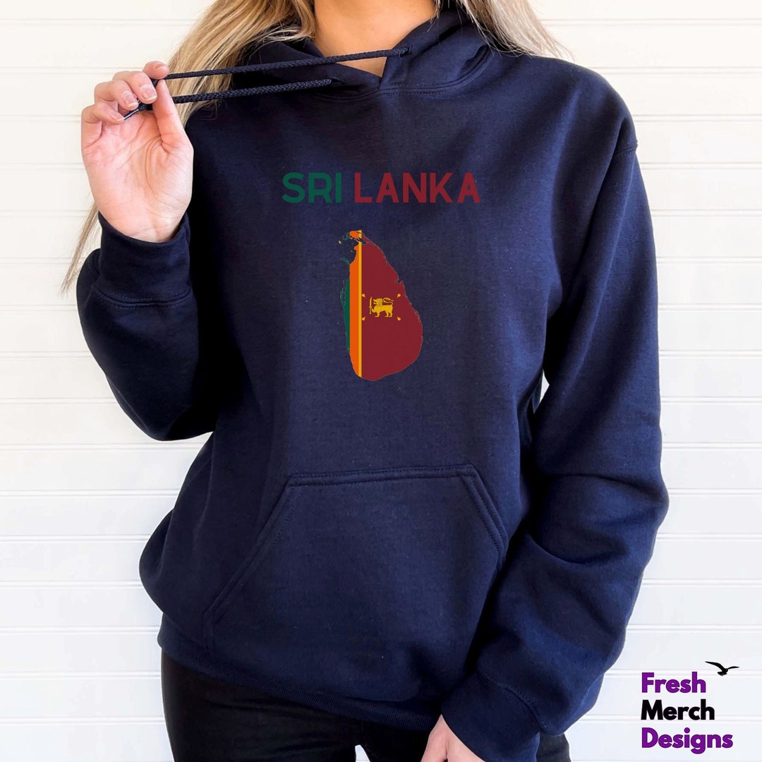 Sri Lanka Hoodie,sri Lanka Gift,flag Map Clothing,tourist Gift,tourist