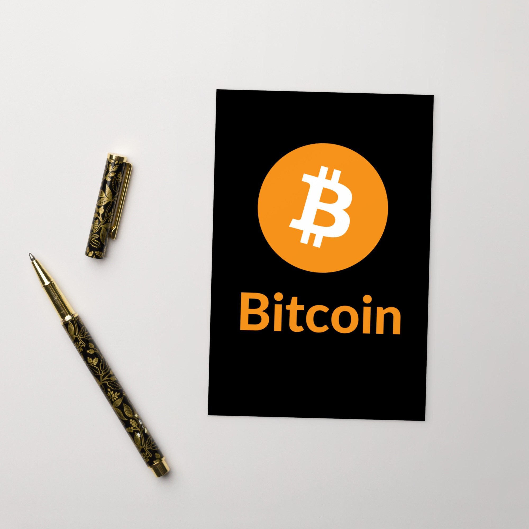 Bitcoin Postcard,bitcoin Logo,bitcoin Gifts,crypto Postcard,bitcoin  Postcards,cryptocurrency Gift,bitcoin Gift,to the Moon,blockchain Gift -  Etsy
