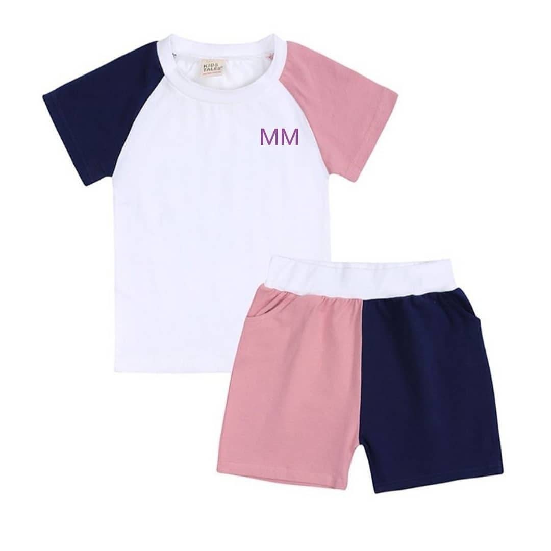 Children's Personalised Shorts and Tshirt Sets Etsy UK