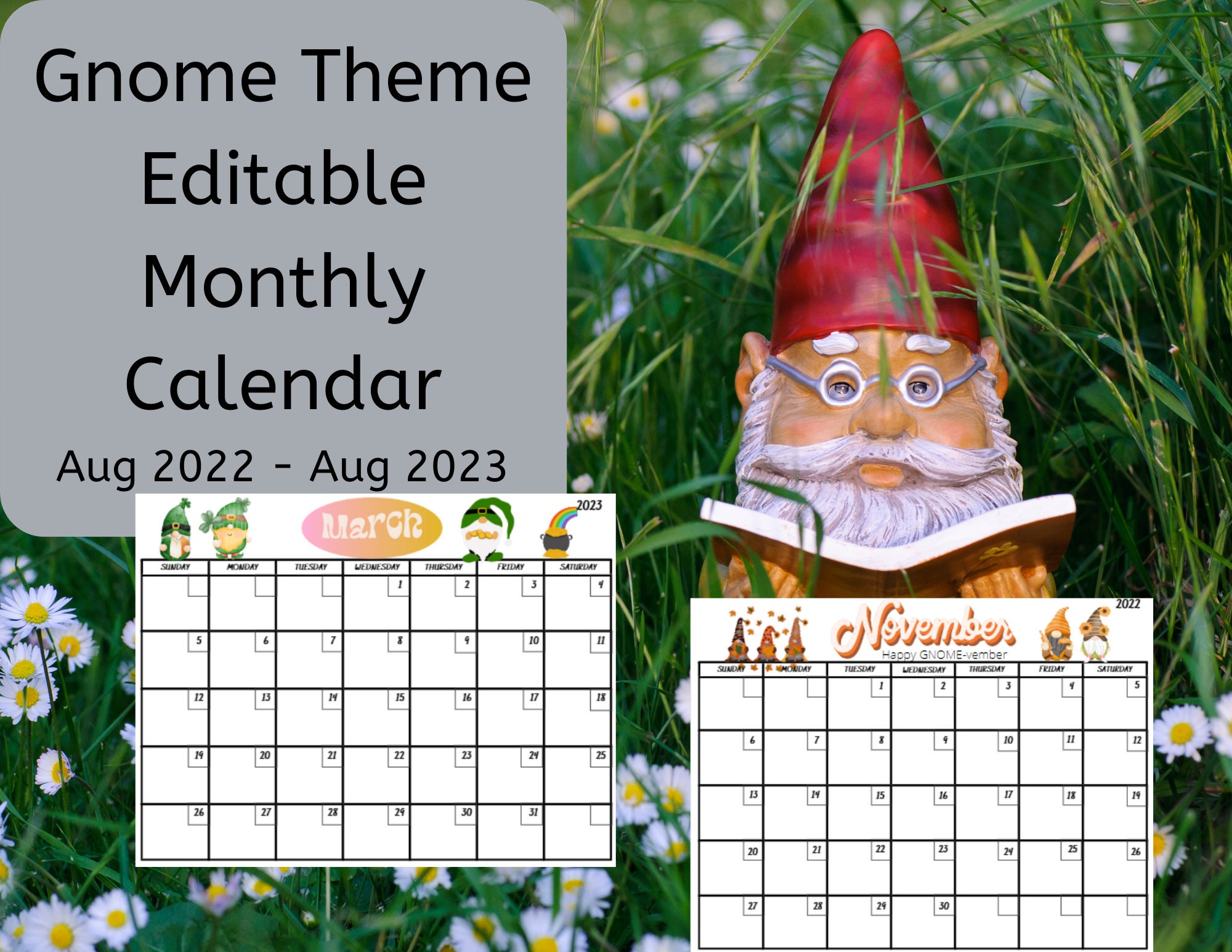 Powerpoint Calendar - Etsy