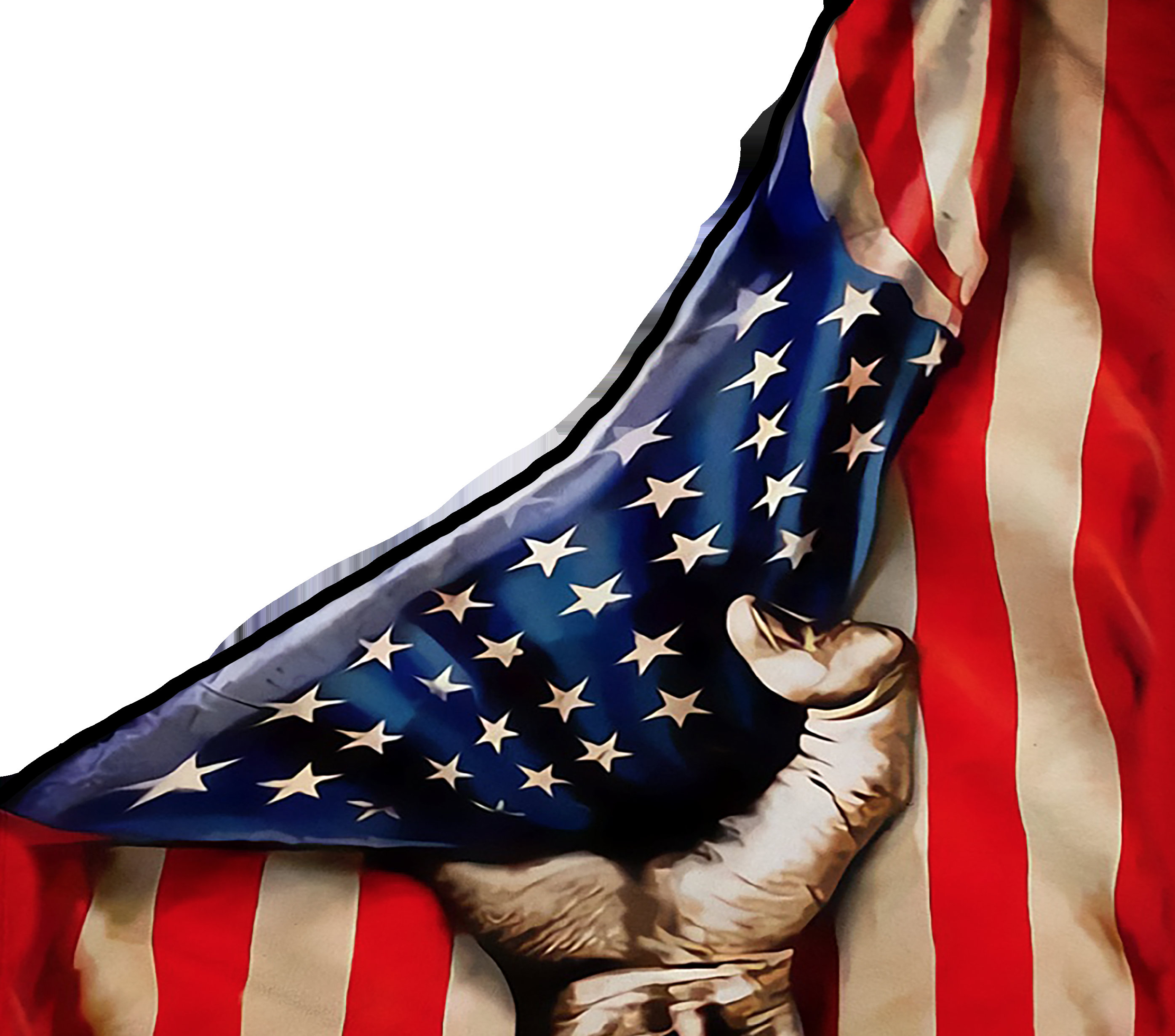 A US Flag Pull Down You Can Add Your Own Picture or Etsy