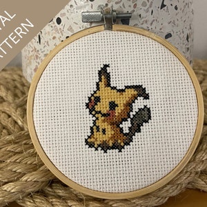 Mimikyu - Kreuzstich PDF Stickmuster