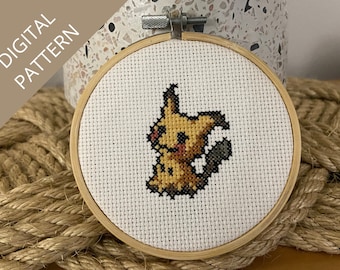 Mimikyu - cross stitch PDF Pattern