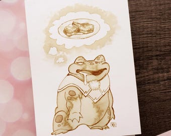 Spiritfarer Atul Frog Game Art Print - Etsy