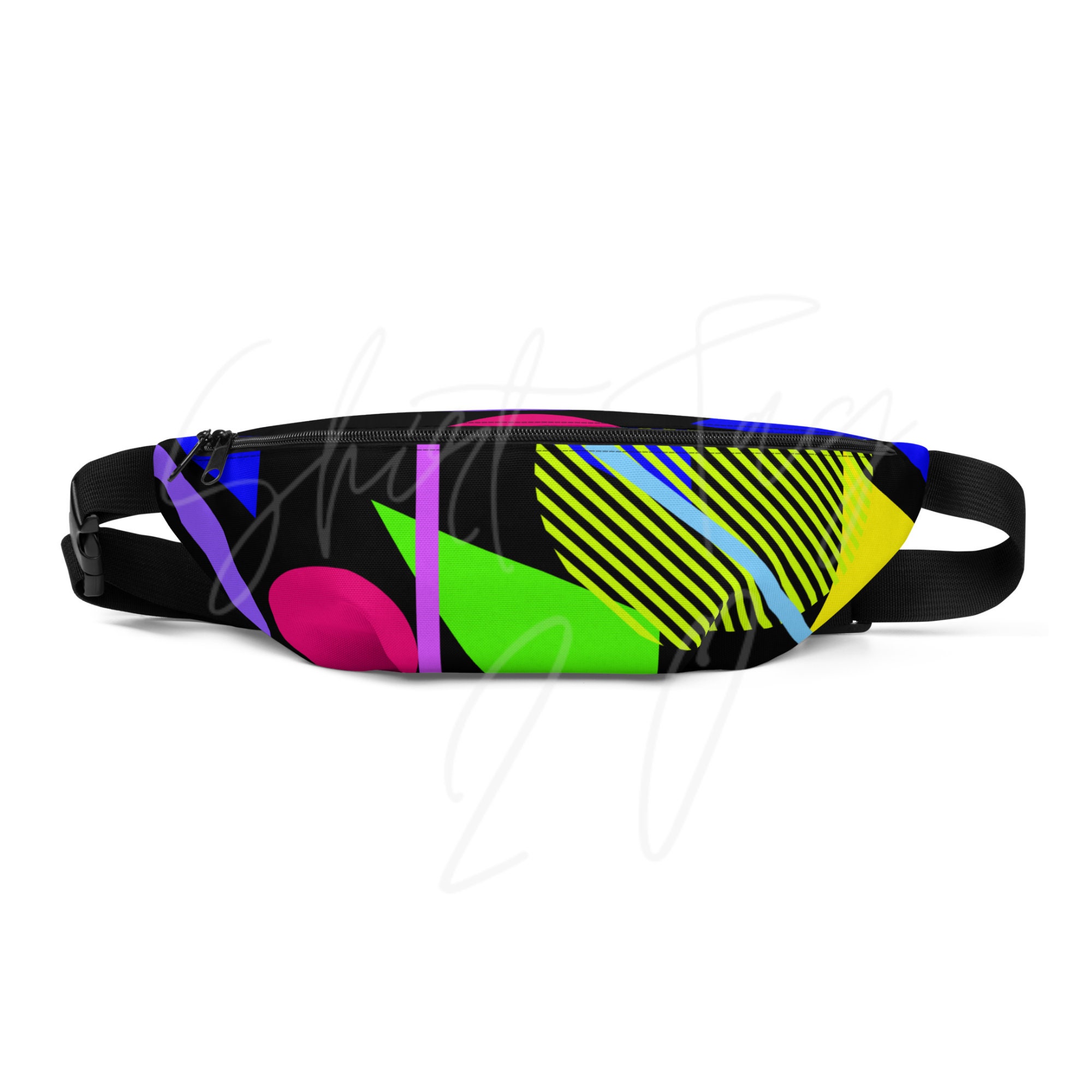 Back to the 90s Fanny Pack Retro 90s Fannypack Abstract Etsy