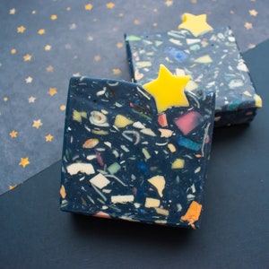 Galaxy | Handmade Soap | Soap Gift | Organic Soap | Luxury soap bar | moon| Gift| Eco-Friendly | Gift | All Natural