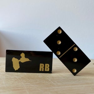 Dominospiel Gwada Black + Box