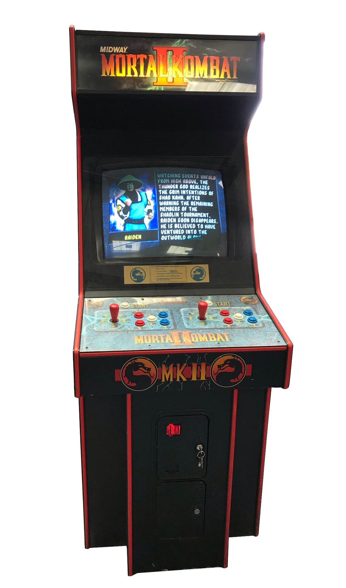 Mortal Kombat 2 II Arcade Machine Ready to Play Games Room Etsy UK