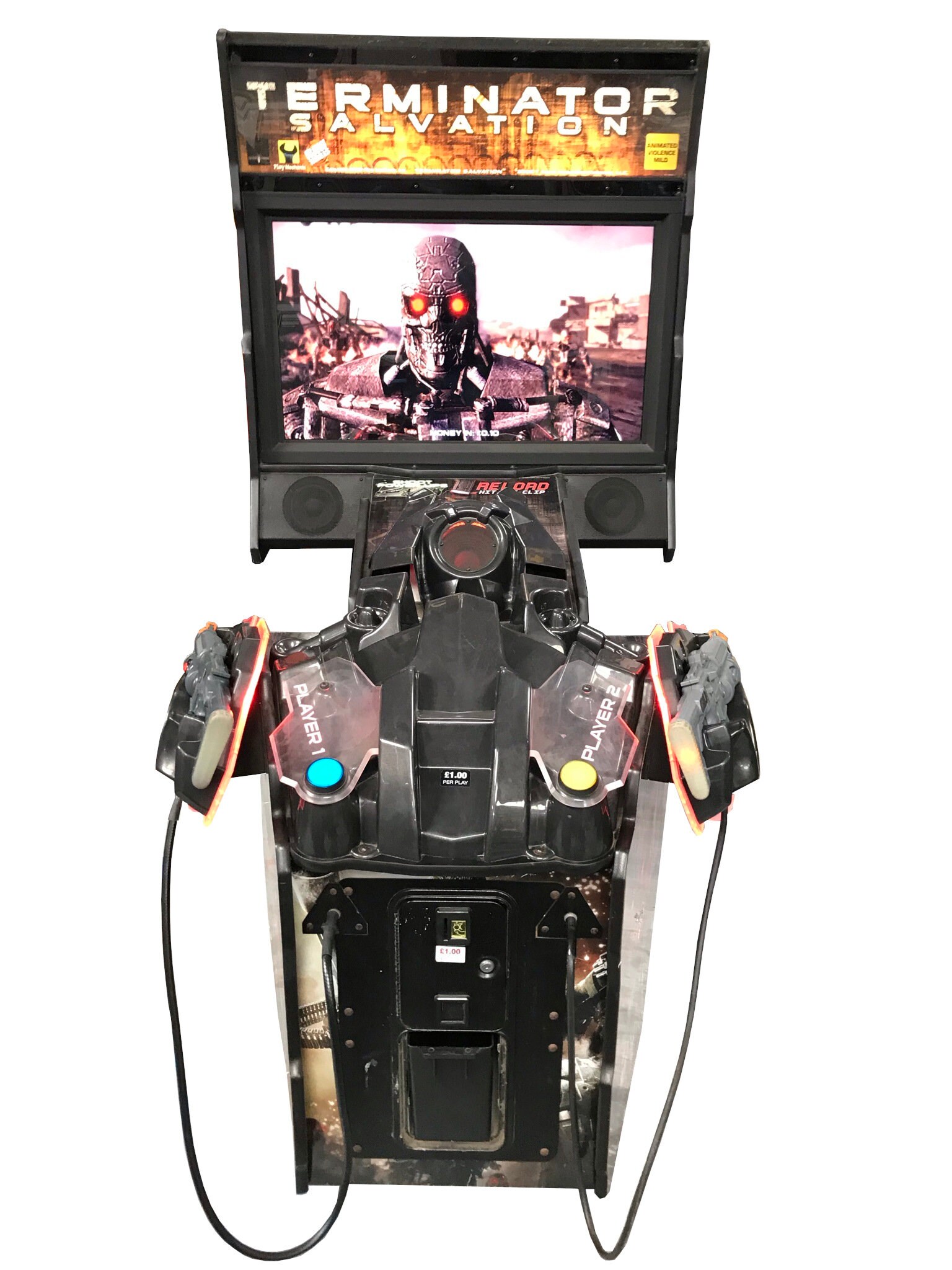 Terminator Salvation Arcade Machine Ready to Play Games Etsy