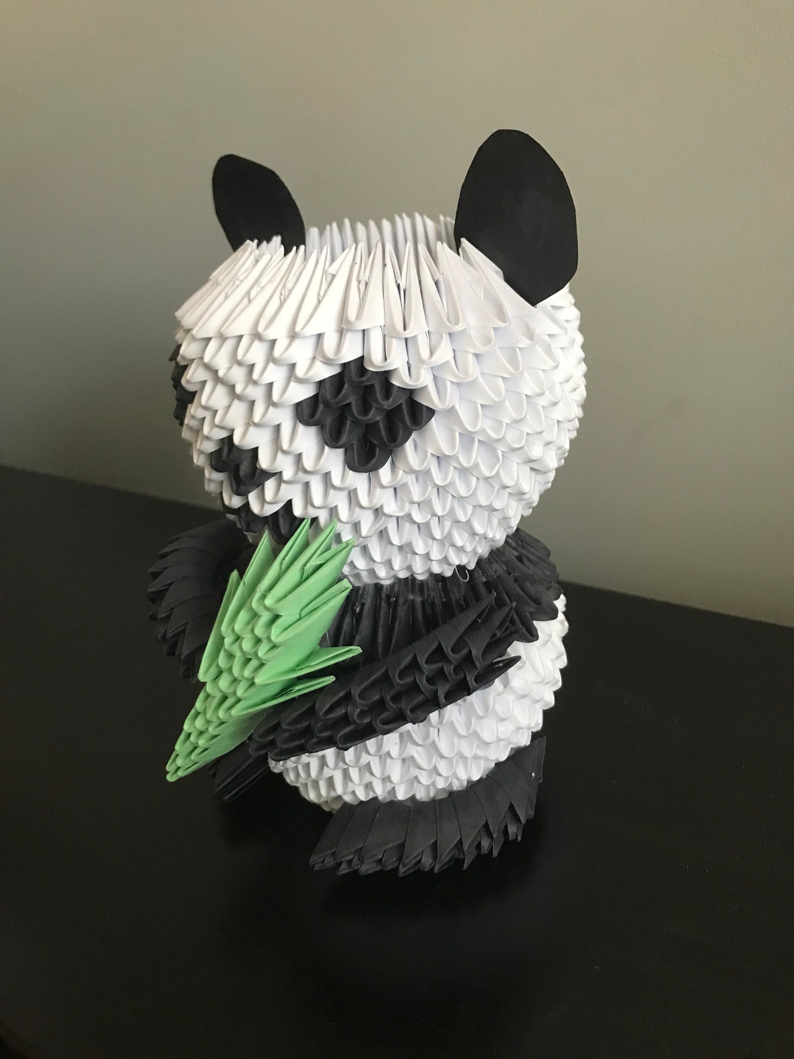 3D Origami Panda Etsy