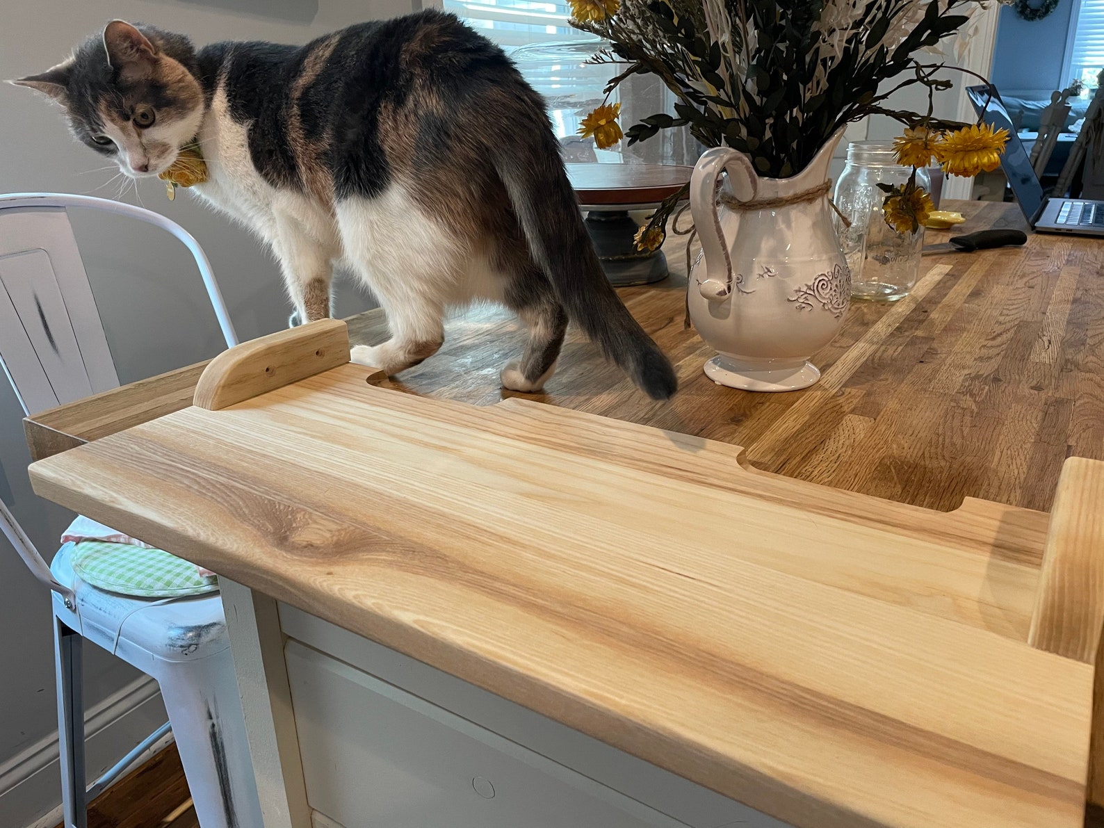 Removable Window Sill Cat Perch Hardwood Etsy