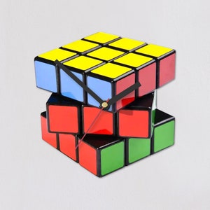 Cubo Rubik Night, cube, gan, trees, window, HD phone wallpaper