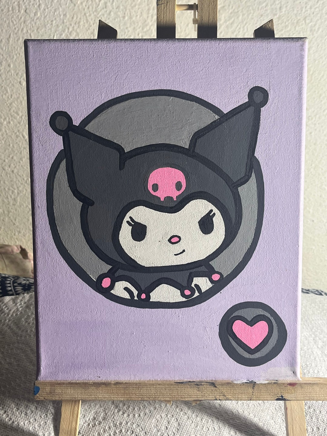 Custom Kuromi Acrylic Painting - Etsy