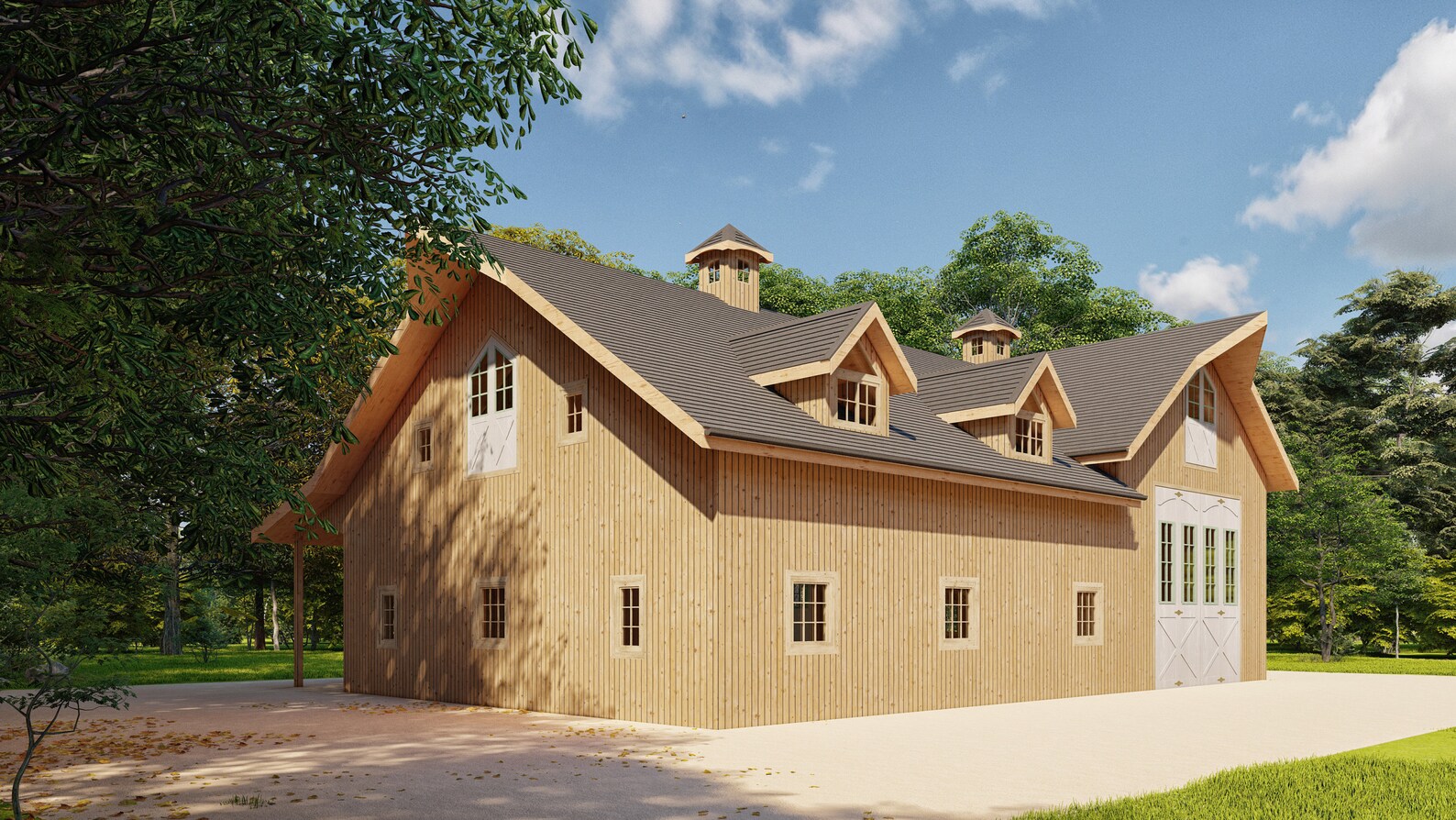 RV Barn Home Plans 3936 Sq Ft With Loft 20x44' RV Garage Etsy