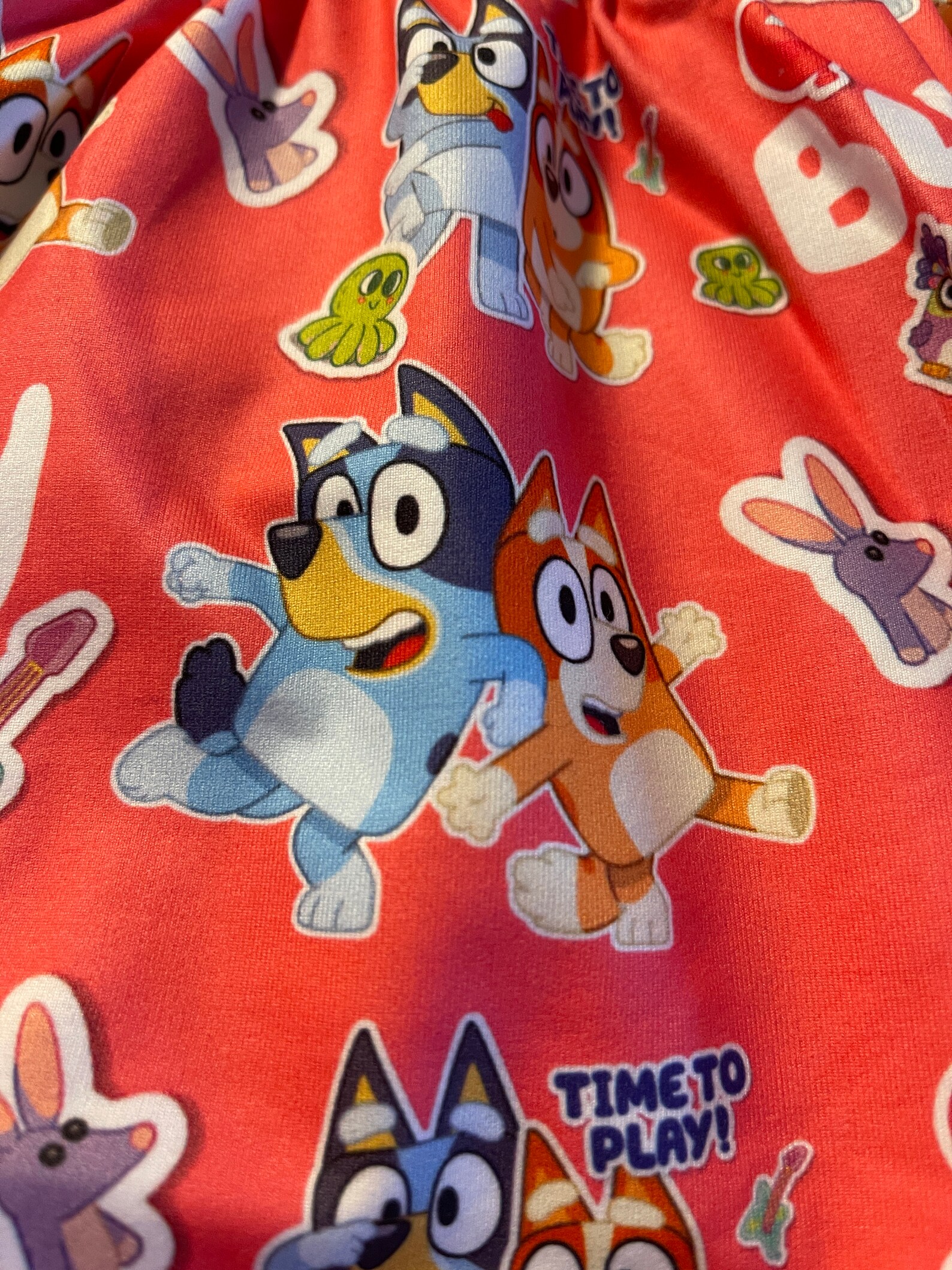 Bluey's Inspired PINK dress FAST SHIPPING Etsy