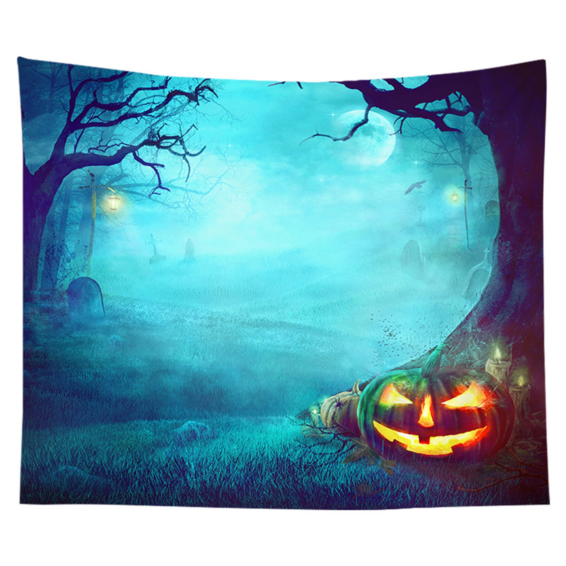 Discover Pumpkin Halloween Tapestry,Halloween Wall Tapestry,Wall Hanging for Halloween,Large Halloween Wall Art,Pumpkin Home Decor,Halloween Gift