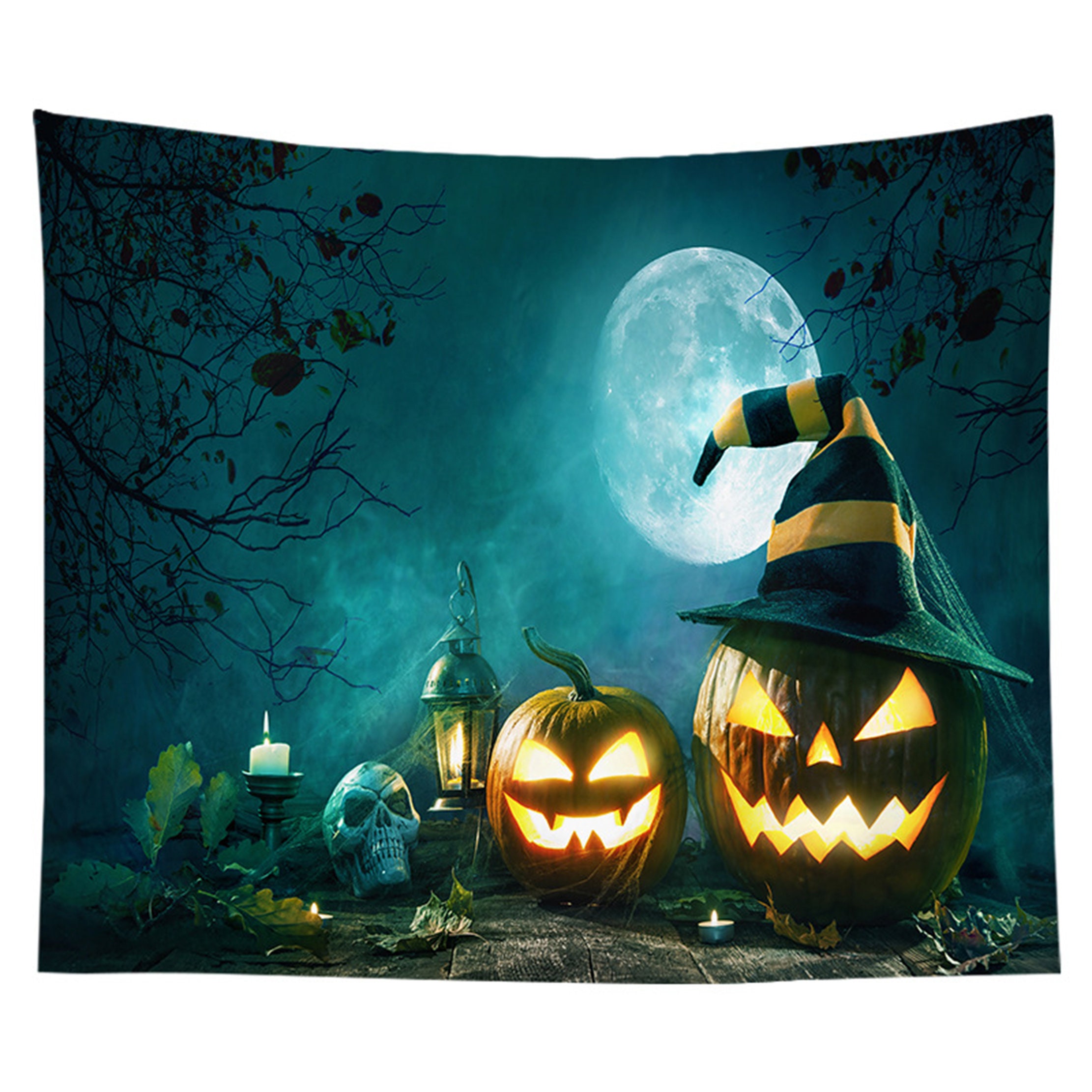 Discover Pumpkin Halloween Tapestry,Halloween Wall Tapestry,Wall Hanging for Halloween,Large Halloween Wall Art,Pumpkin Home Decor,Halloween Gift