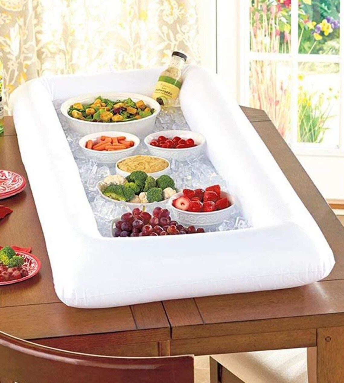 inflatable ice serving buffet bar