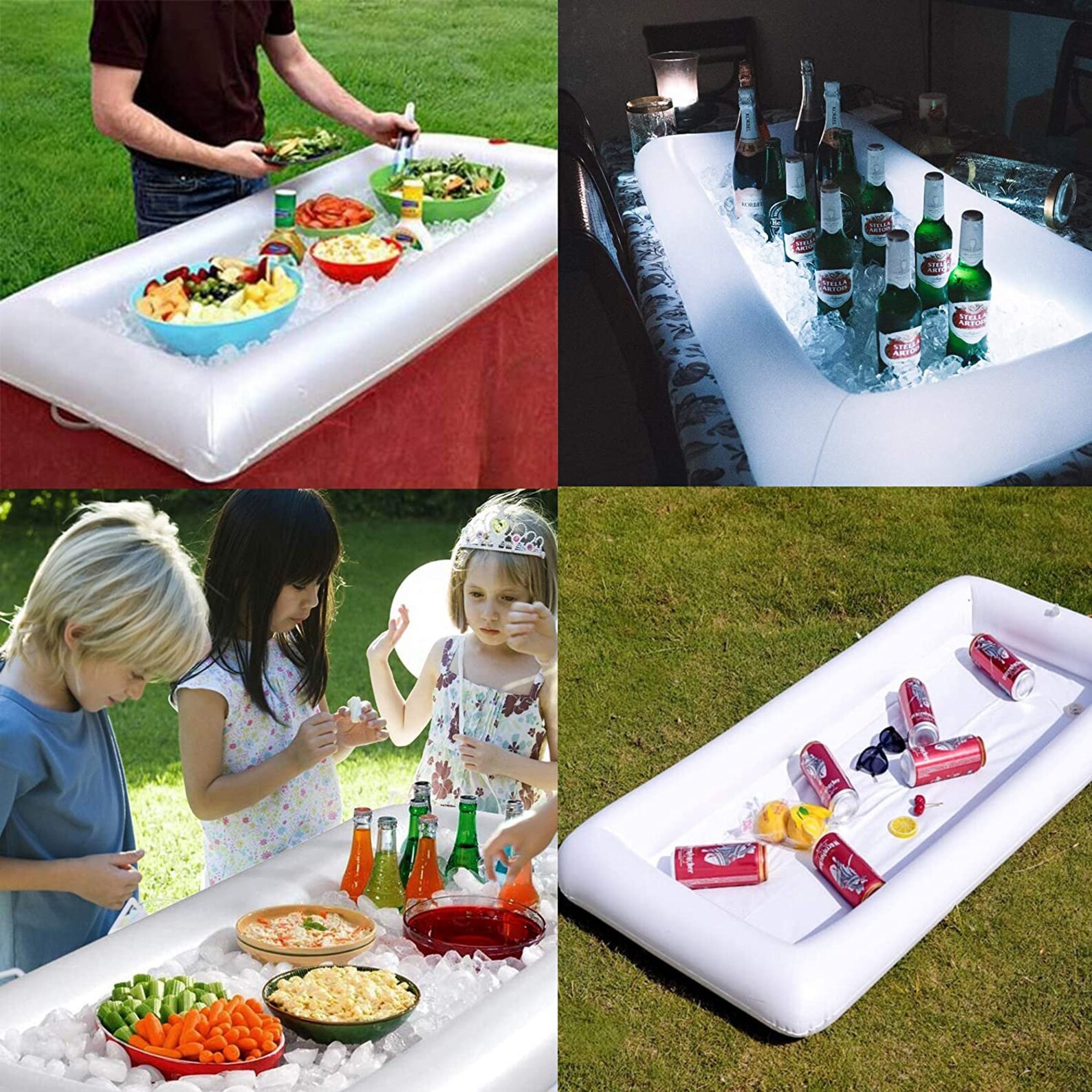 inflatable ice serving buffet bar