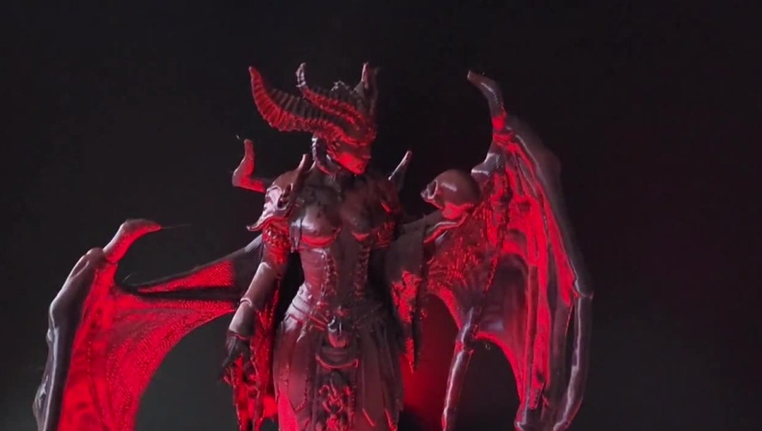 Diablo 4 Lilith Statue Etsy