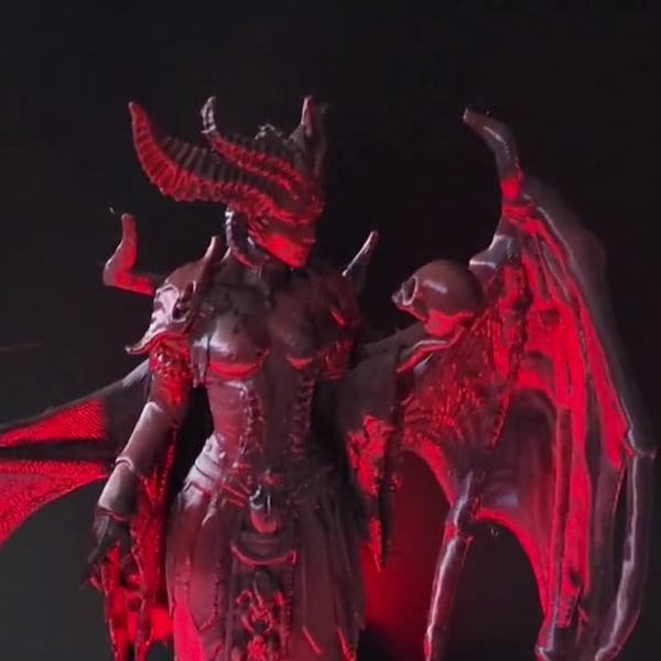 Lilith Diablo 4 Statue 3d Print Etsy