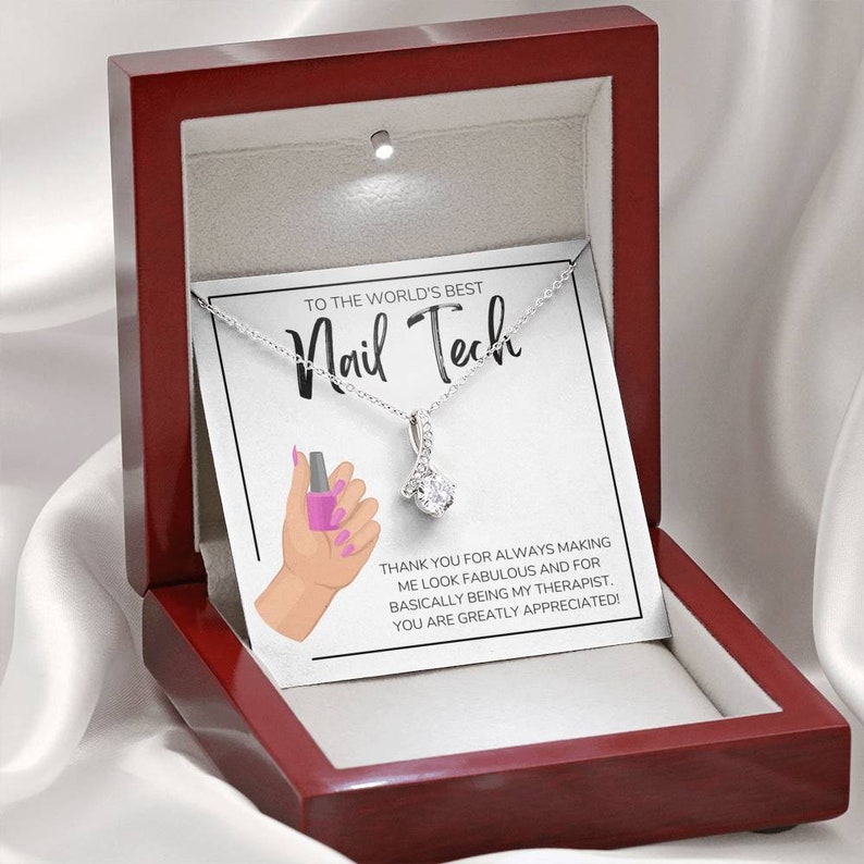 Nail Technician Gift Salon Nail Tech Christmas Present Etsy