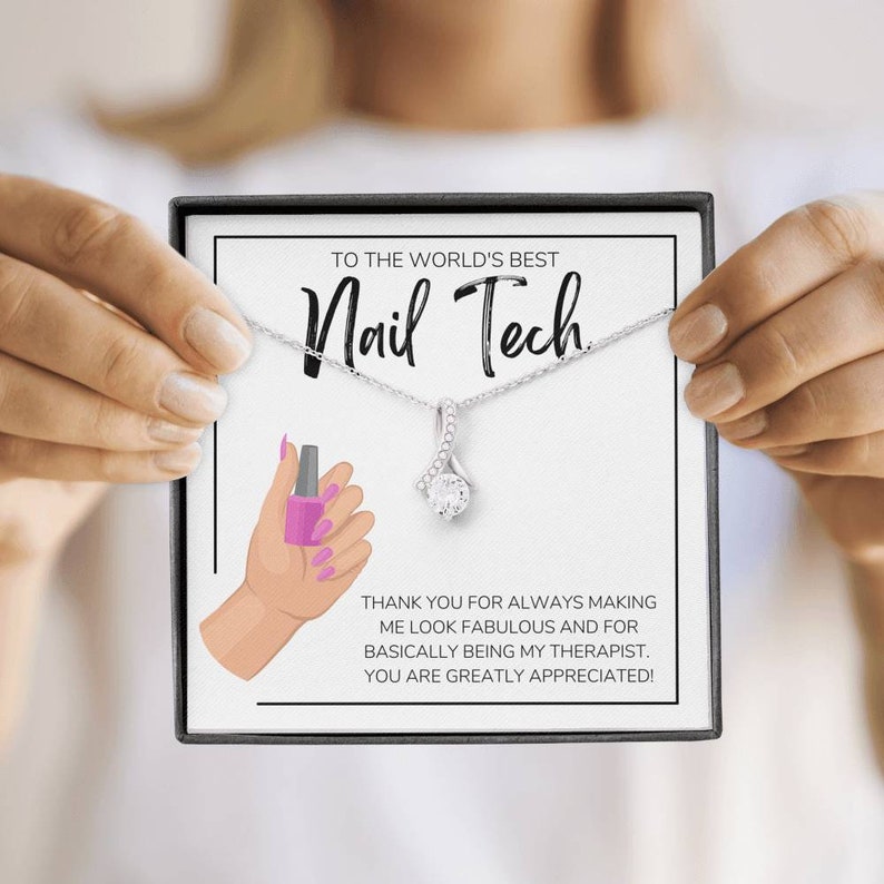 Nail Technician Gift Salon Nail Tech Christmas Present Etsy
