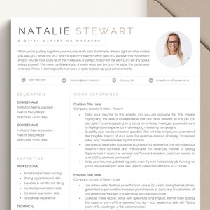 Resume Template Google Docs, Resume Google Docs, Resume Template Word, Mac Pages, Modern Executive Resume Template, CV Template Professional