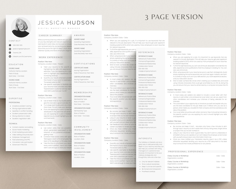 resume, resume template, ats friendly resume template, google docs resume, resume template word, resumes, resume