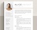 Resume Template, Professional Resume Template Word & Mac Apple Pages, Creative Resume Template, Clean Modern Executive Resume, CV Template 