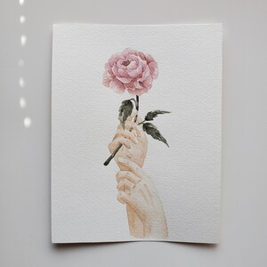 Original Watercolor Painting, “Divine”