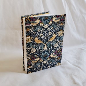 William Morris “Strawberry Thief” Handmade Notebook / Sketchbook