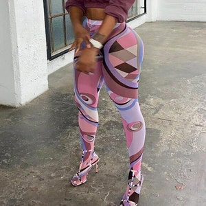 Sexy Crotchless Leggings See Through Transparent Exotic Hot Pencil