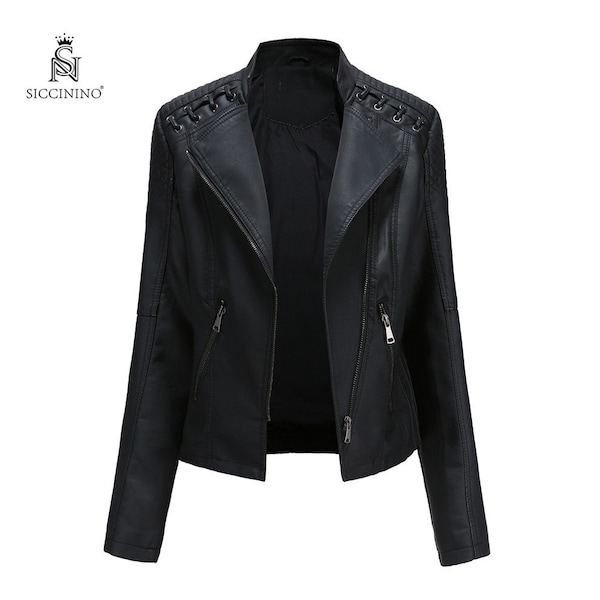 Leather Jacket - Etsy