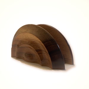 Handmade Wood Napkin Holder