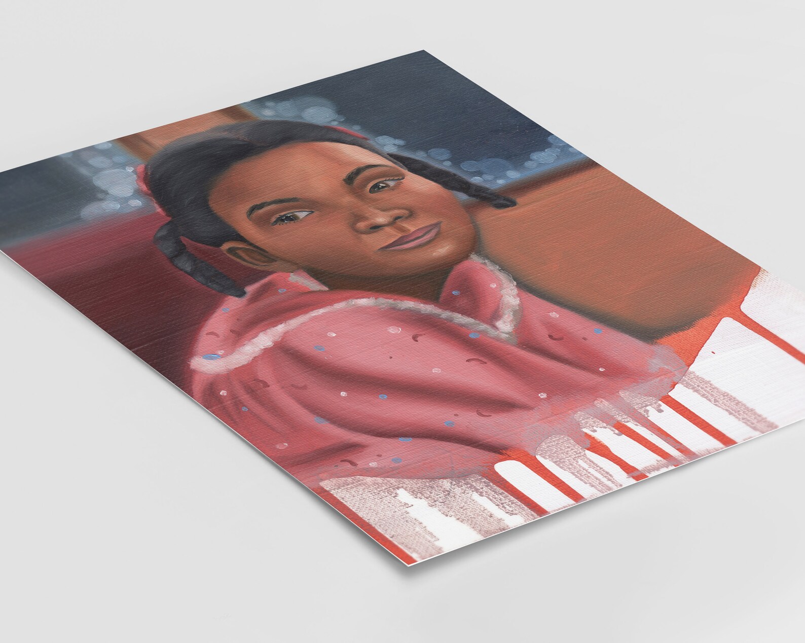 Polar Express Hero Girl Holly Fine Art Print Etsy