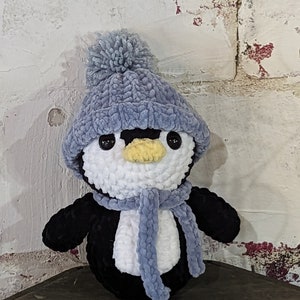 Adorable crochet penguin