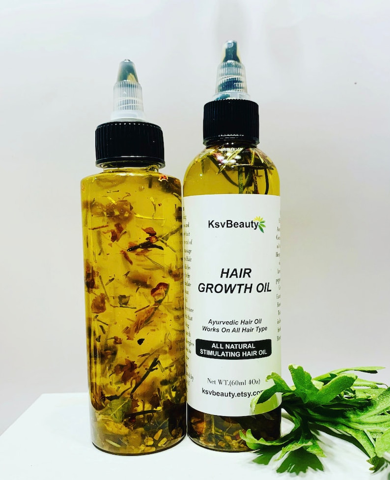 Ayurvedic Hair Growth Oil Hair Oil for Edges, Thickness , Breakage, Hot