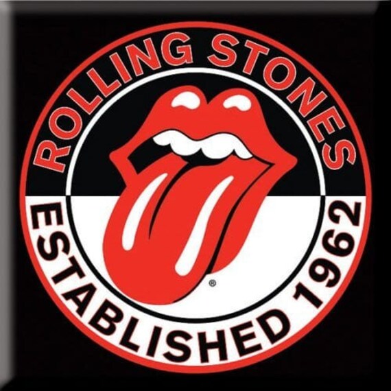 Rolling Stones Est 1962 Stahl Kühlschrank Magnet Ro 