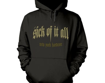T-Shirt NEW & OFFICIAL! Black Sick Of It All 'Panther' 