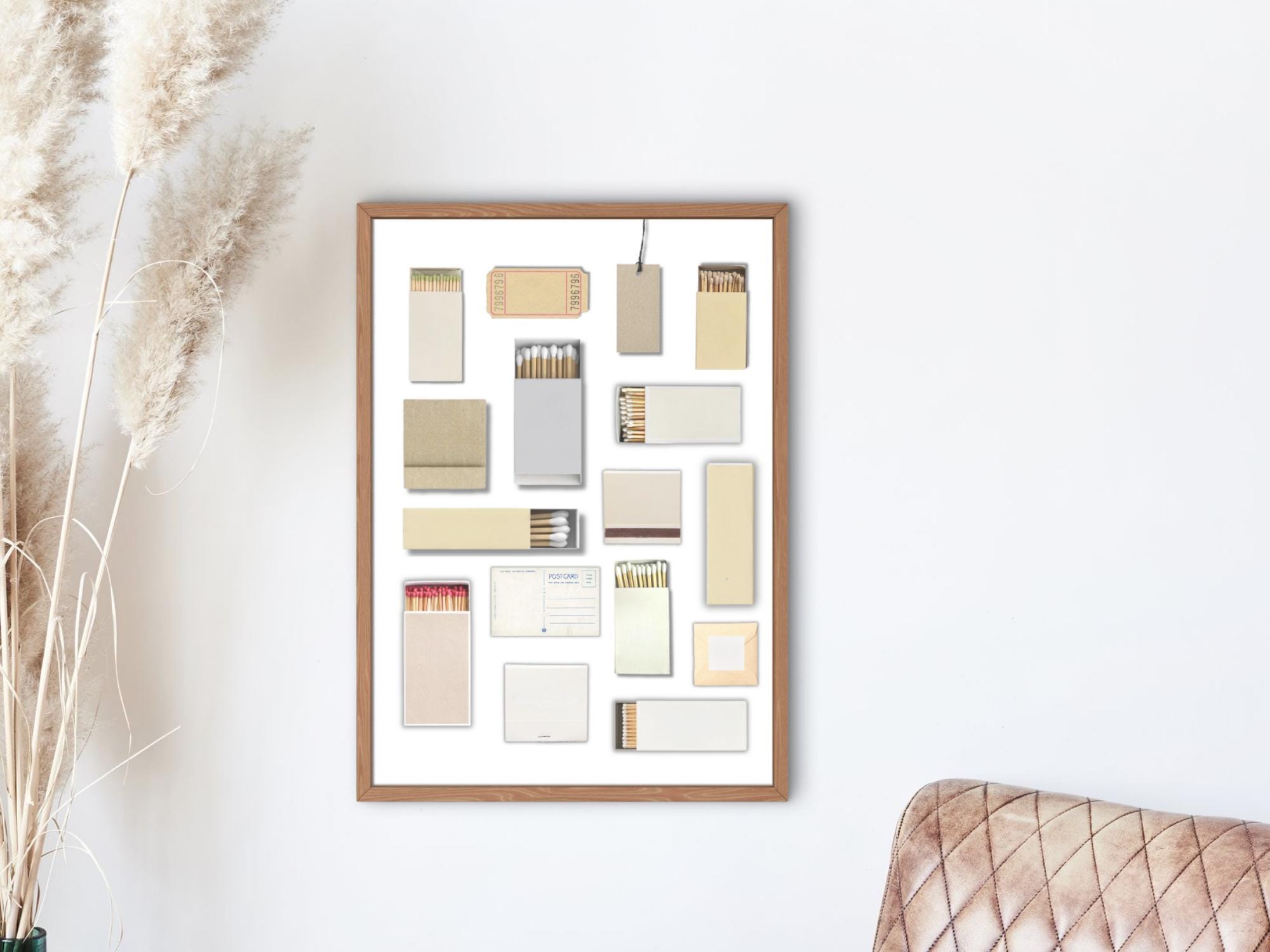 Matchbook Poster Template, Custom Matchbook, DIY Matchbook, Blank ...