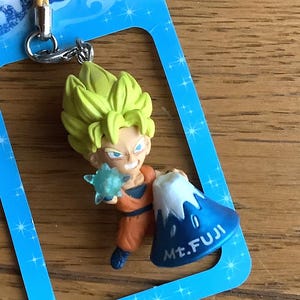 Dragon Ball Super, Mt. Fuji, key, wallet, bag charm