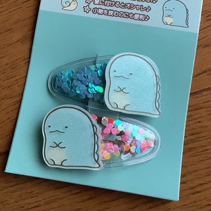 Sumikko Gurashi Tokage Hair Clips, Set of 2