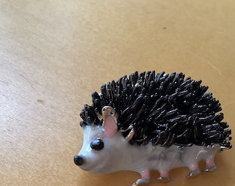 Hedgehog brooch