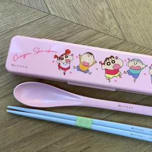 クレヨンしんちゃん 携帯スプーン、箸、お弁当箱セット、日本製