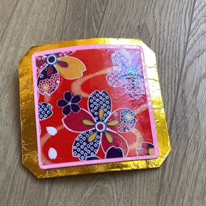 Vintage Japanese Traditional Pattern Hair Barrette