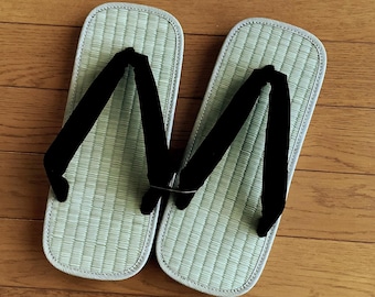 Tatami Straw Flipper Sandals for men, Size  3L (approx 30 cm), Made in Japan