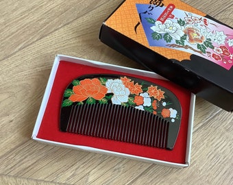 Vintage Japanse haarkam, kimonohaar