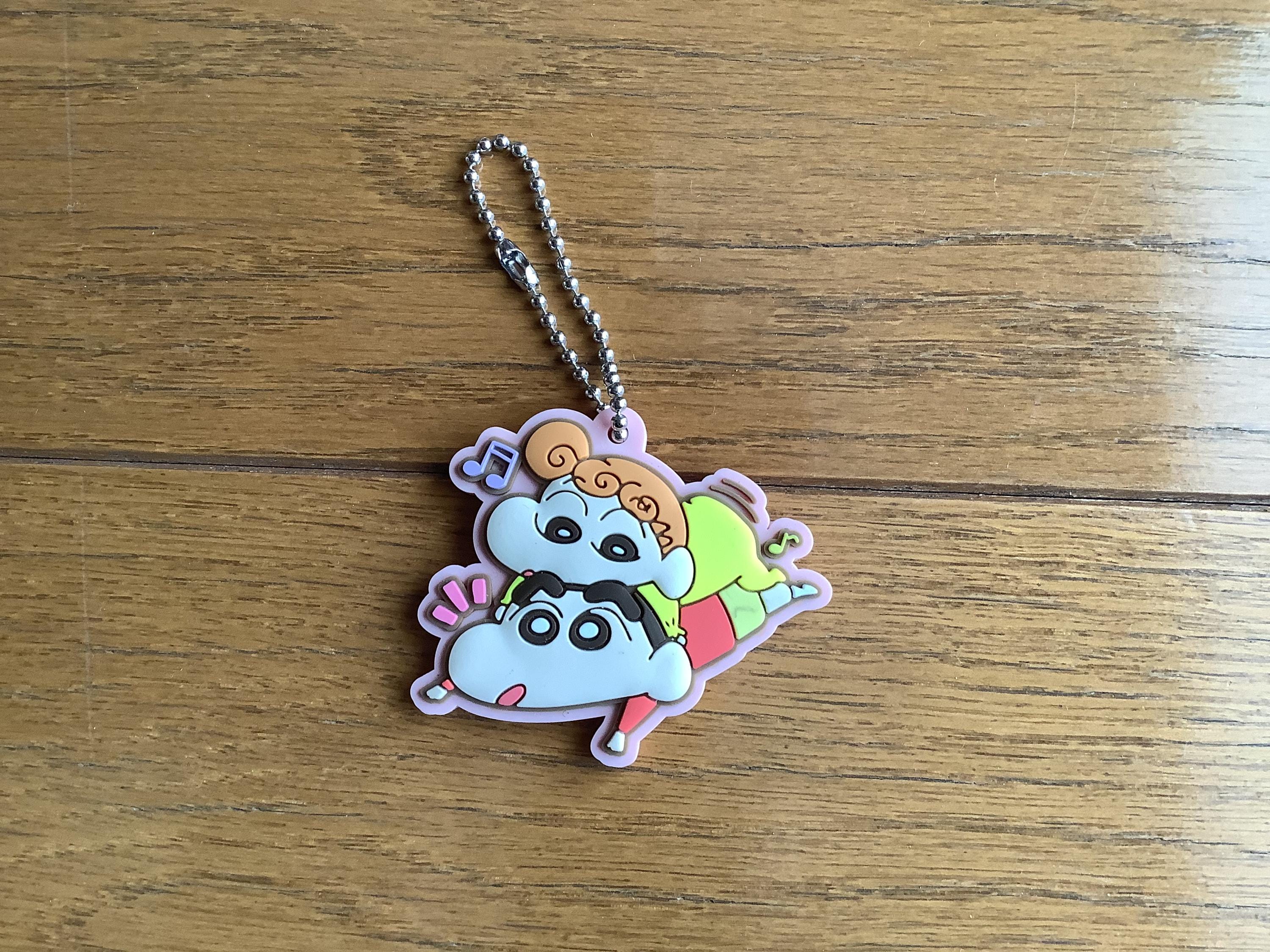 Crayon Key Rings Crayon Shin-chan Keychain, Vintage Key Ring - Etsy